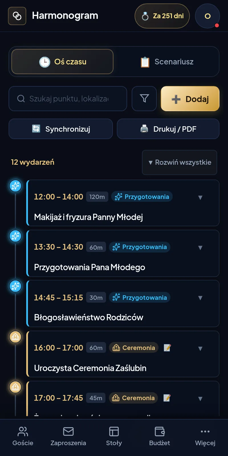 Aplikacja działa w trybie offline na telefonie